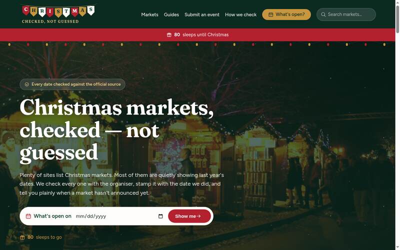 Homepage of c-h-r-i-s-t-m-a-s.com